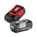 Batteri, oplader og adapter Batteri, oplader og adapter